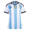 Argentina 3 Star Kvinde Hjemme VM 2022 - Fodboldtrøjer (S/S)